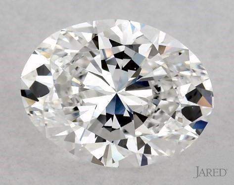 Oval 1.00 Carat E VS2  Loose Natural Diamond